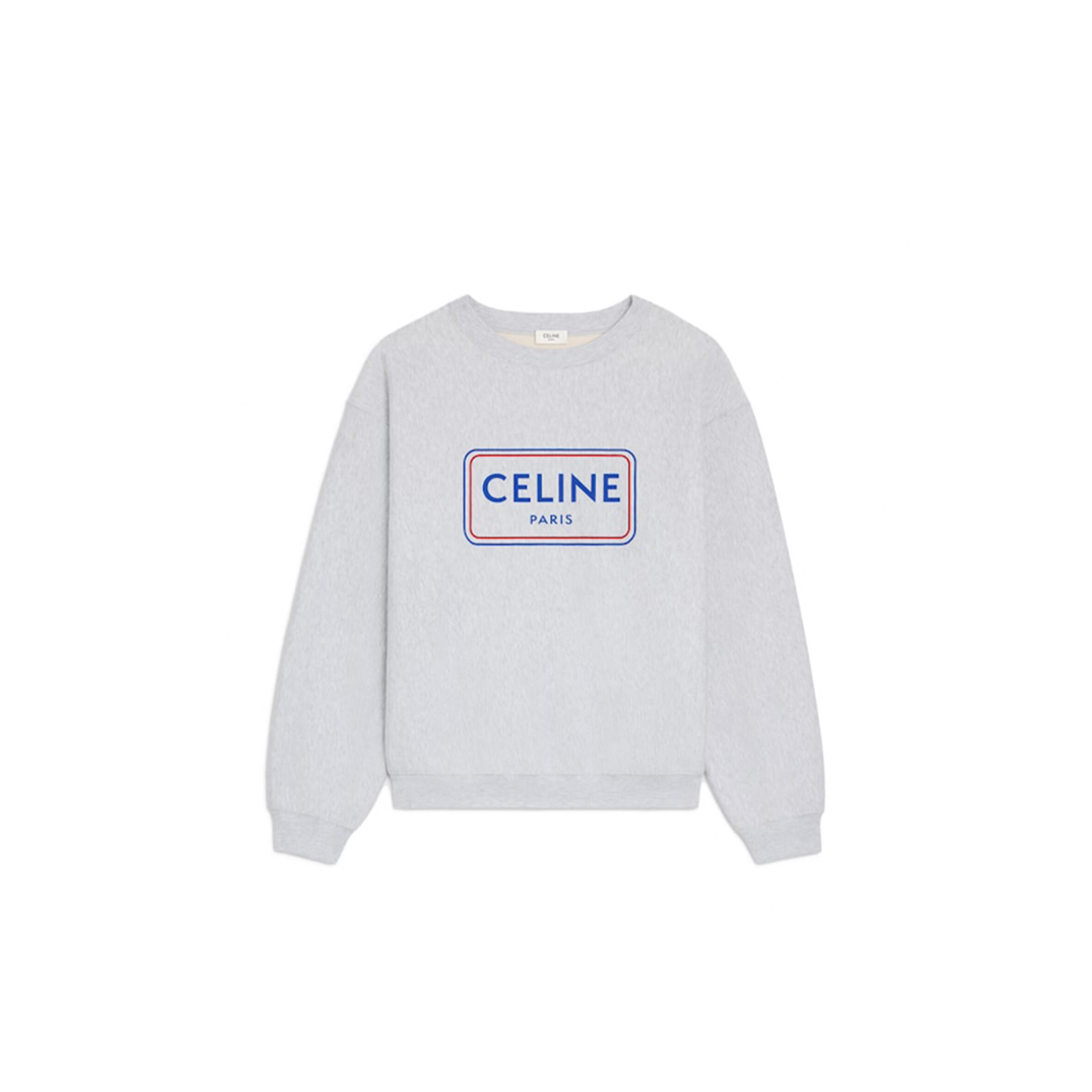 Ce1i*e loose sweatshirt in cotton fleece ry0se1233.ggy6